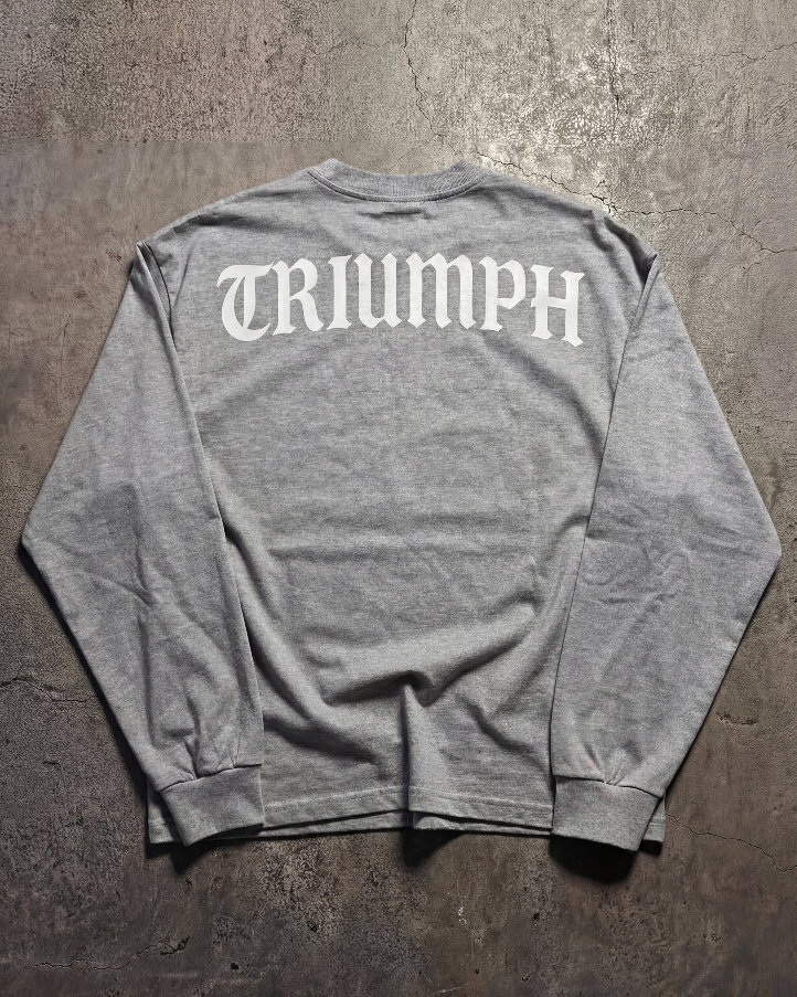 Grey Oversized Longsleeve
