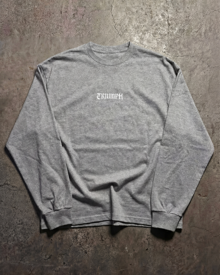 Grey Oversized Longsleeve