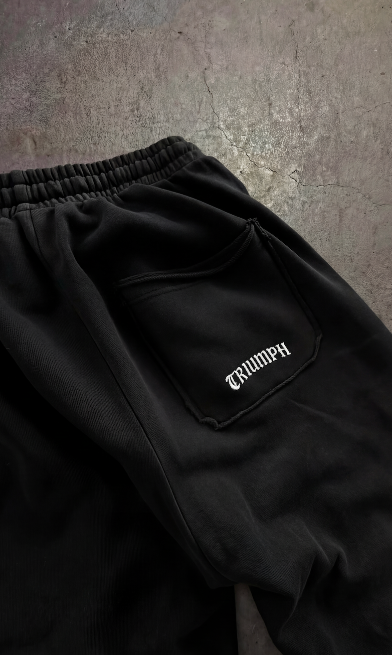 Black Essential Sweats